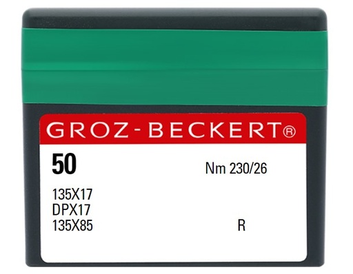 AIGUILLE MACHINE 135X17-R-CHROME (boite de 100)