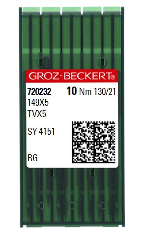 [GB149X5R/110] AIGUILLE MACHINE 149X5-RG-CHROME (10aig)