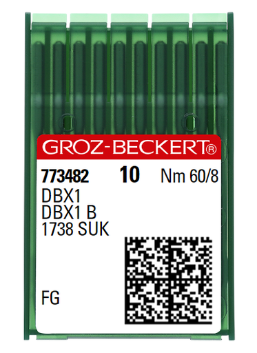 [GB16X231SUK/060] AIGUILLE MACHINE DBX1-FG-N° 60-CHROME (boite de 100)