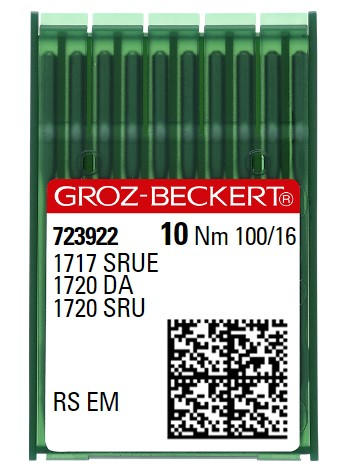 AIGUILLE MACHINE 1717 SRUE-RS EM-CHROME (boite de 100)