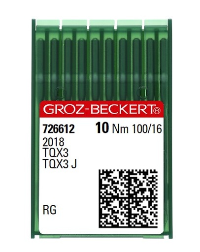 AIGUILLE MACHINE 2018-RG-CHROME (boite de 100)