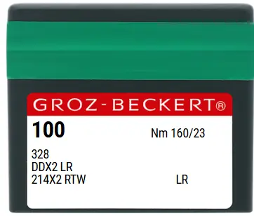 AIGUILLE MACHINE 328-LR-CHROME (boite de 100)