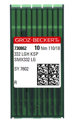AIGUILLE MACHINE 332 LGH KSP-R-CHROME (10aig)