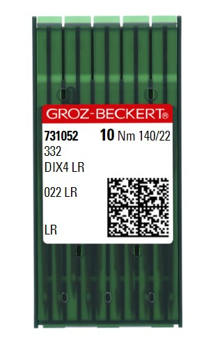 AIGUILLE MACHINE 332-LR-CHROME (x 100)