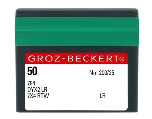 AIGUILLE MACHINE 794-LR-CHROME (x 50)