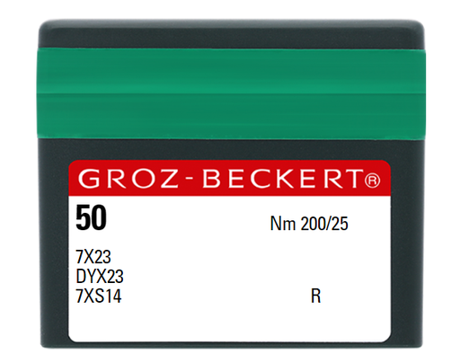 AIGUILLE MACHINE 7X23-R-CHROME (boite de 50)