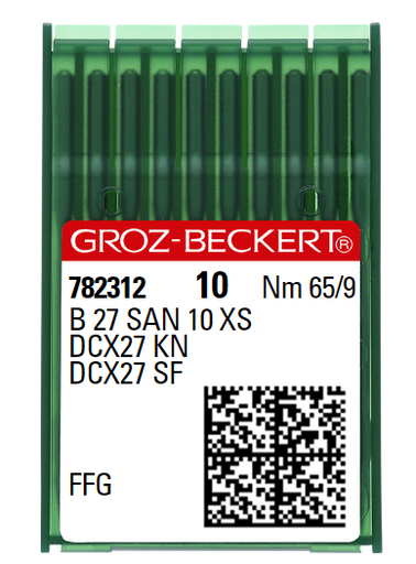 AIGUILLE MACHINE B27 SAN 10 XS-FFG-CHROME (boite de 100)