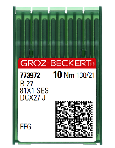 AIGUILLE MACHINE B27-FFG-CHROME (10aig)