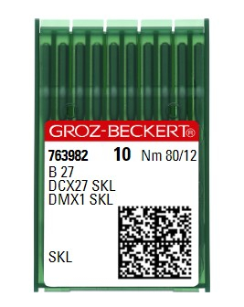 AIGUILLE MACHINE B27-SKL-CHROME (10aig)