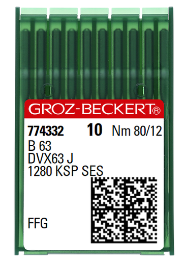 AIGUILLE MACHINE B63-FFG-CHROME (boite de 100)