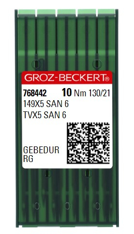 AIGUILLE MACHINE 149X5 SAN 6-RG-GEBEDUR (boite de 100)