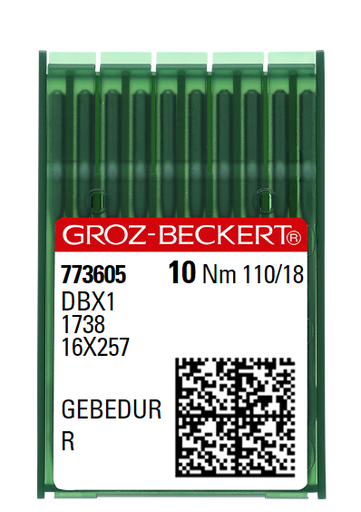 AIGUILLE MACHINE DBX1-R-GEBEDUR (boite de 100)