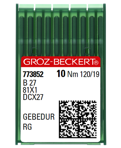 AIGUILLE MACHINE B27-RG-GEBEDUR (10aig)