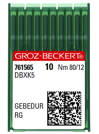 [GBGDBXK5/080] AIGUILLE MACHINE DBXK5-RG-N°80-GEBEDUR (boite de 100)