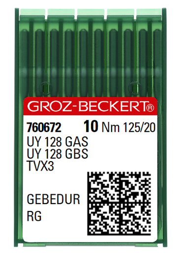 AIGUILLE MACHINE UY128GAS-RG-GEBEDUR -     (boite de 100)