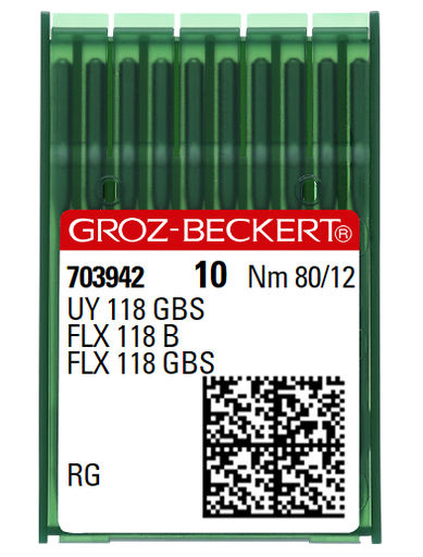 AIGUILLE MACHINE UY 118 GBS-RG-CHROME (boite de 100)
