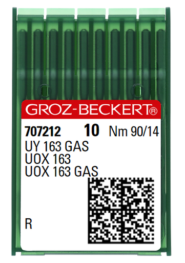 AIGUILLE MACHINE UY 163 GAS-R-CHROME (boite de 100)