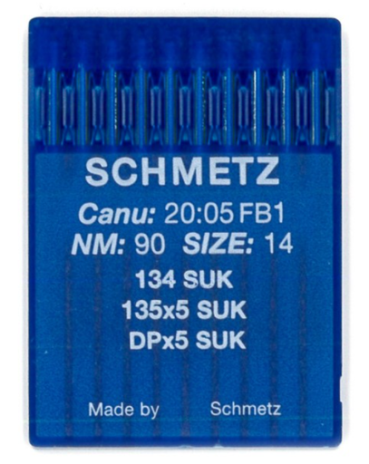 AIGUILLE MACHINE 134-FG-CHROME (boite de 100)