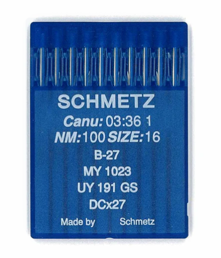 AIGUILLE MACHINE B27-R-N° 90-CHROME