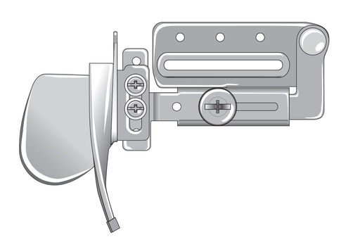 [A4S-25] GUIDE BORDEUR ESCAMOTABLE 25X12MM
