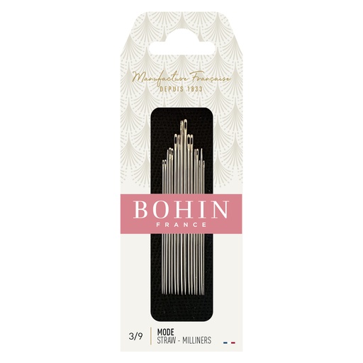 [AM0107] ASSORTIMENT AIGUILLES A COUDRE MODE N°3 A 9