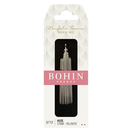 [AM0108] ASSORTIMENT AIGUILLES A COUDRE MODE N°3 A 12