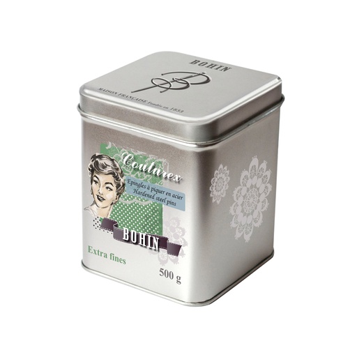 [AM9000] EPINGLES EXTRA FINES EC4 N°4 / BOITE 500G