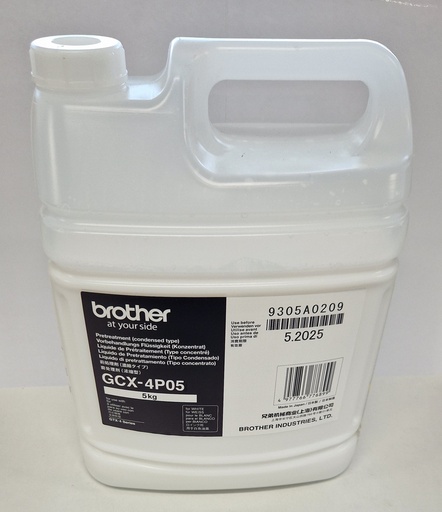 [BGCX40P005K0042] LIQUIDE DE PRÉ-TRAITEMENT CONCENTRÉ 5KG/4L GTX-GTX PRO