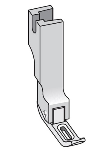 [S2525NN] PIED DOUBLE BRANCHE FERMÉ 2.5MM - DOUBLE