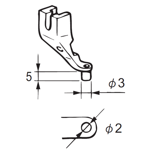 [S42845001] PRESSER FOOT C