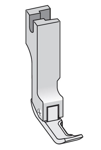 [S5000N] PIED MONO BRANCHE 5MM A GAUCHE - DOUBLE