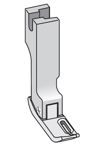 [S6020N] PIED BRANCHE 2MM A DROITE - DOUBLE