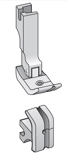 [S69RH-30] PIED PASSEPOIL DROITE 3MM - SIMPLE
