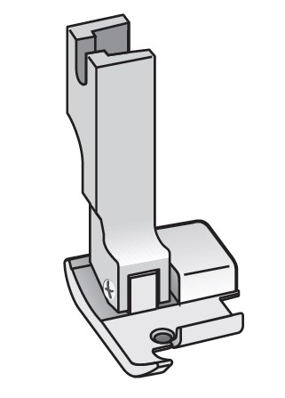 [SA130] PIED ARTICULÉ BORDEUR 11MM - SIMPLE