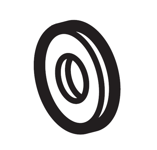 [SB2456001] WASHER PLAIN 3.5