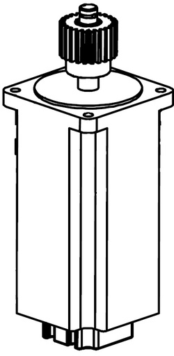 [SB8159001] PULSE MOTOR ML34H ASSY