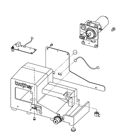 [SB8722201] BOBBIN WINDER ASSY