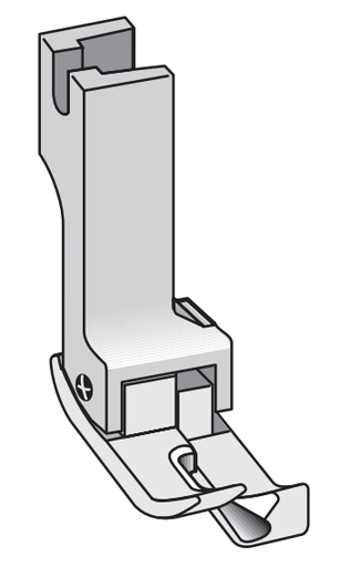 [SR10N] PIED COMPENSÉ A DROITE 1MM ETROIT -DOUBLE