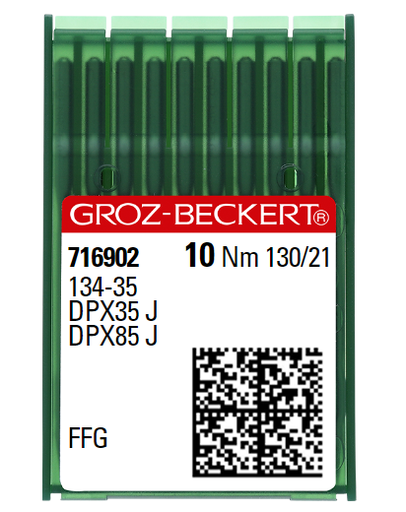 AIGUILLE MACHINE 134-35-FFG-CHROME (boite de 100)