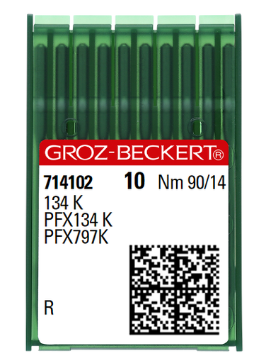 [GB134K/090] AIGUILLE MACHINE 134 K-R-CHROME- (boite de 100)