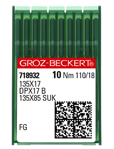 AIGUILLE MACHINE 135X17-FG-CHROME (boite de 100)