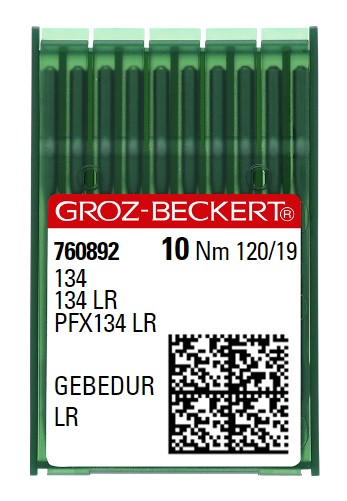 AIGUILLE MACHINE 134-LR-GEBEDUR (boite de 100)